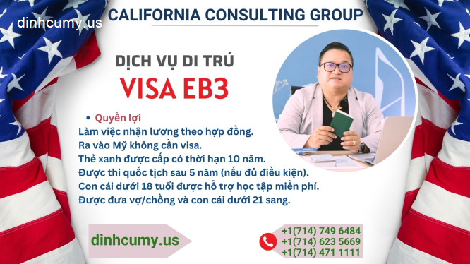 Chương trình đi Mỹ - Định cư diện EB3-394-1